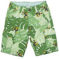 rainforest print kids shorts green quality kids boys girls