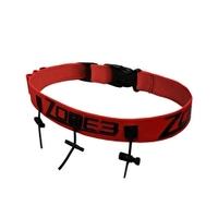 Race Belt - Red and Black