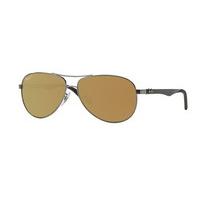 ray ban tech rb8313 carbon fibre polarized sunglasses 004n3