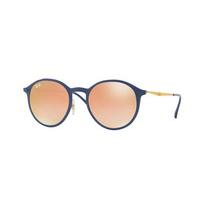 Ray-Ban Tech RB4224 Round Light Ray Sunglasses 872/B9