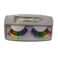 rainbow ladies fake eyelashes