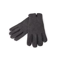 Racing Green Charcoal Puppytooth Gloves Lge Charcoal