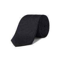 racing green globe black semi plain silk tie 0 black