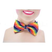 Rainbow Clown Dickie Bow Tie