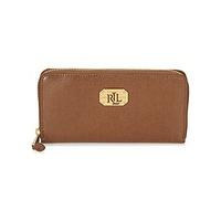 ralph lauren newbury lrl womens purse wallet in brown