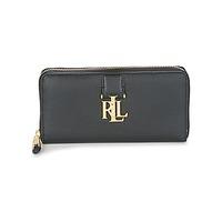 Ralph Lauren CARRINGTON ZIP WALLET women\'s Purse wallet in black
