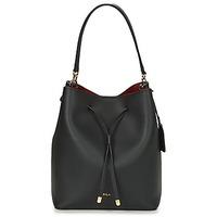 ralph lauren dryden debby womens shoulder bag in black