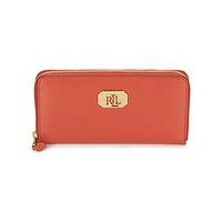 ralph lauren newbury lrl lrl zip wllt womens purse wallet in red