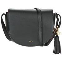 ralph lauren dryden caley womens shoulder bag in black