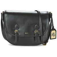 Ralph Lauren TATE MESSENGER women\'s Shoulder Bag in black