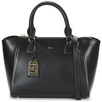 Ralph Lauren NEWBURY STEFANIE II SATCHEL women\'s Handbags in black