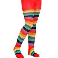 Rainbow Pantyhose 75 Den - Childrens Fancy Dress - Age 11-14