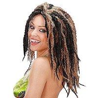 Rastafarian - Black/blonde Wig For Hair Accessory Fancy Dress