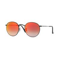 Ray-Ban RB3447 Round Flash Lenses Gradient Sunglasses 002/4W