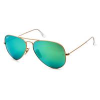 Ray-Ban RB3025 Aviator Flash Lenses Polarized Sunglasses 112/P9