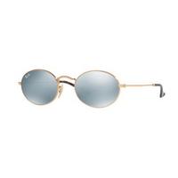 ray ban rb3547n oval flat lenses sunglasses 00130