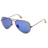 ray ban rb3025 aviator flash lenses sunglasses 16768