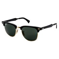 Ray-Ban RB3507 Clubmaster Aluminium Polarized Sunglasses 136/N5