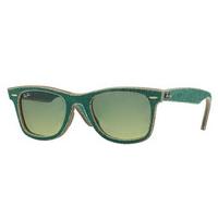 ray ban rb2140f original wayfarer denim asian fit sunglasses 11663m