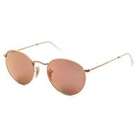 ray ban rb3447 round flash lenses sunglasses 112z2