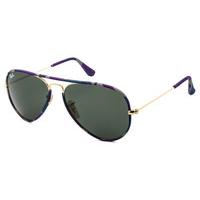 Ray-Ban RB3025JM Aviator Full Color Sunglasses 172