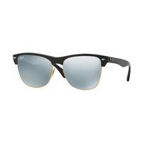 Ray-Ban RB4175 Clubmaster Oversized Flash Lenses Sunglasses 877/30