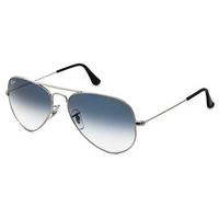 ray ban rb3025 aviator gradient sunglasses 0033f