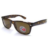 Ray-Ban RB2132 New Wayfarer Polarized Sunglasses 902/57