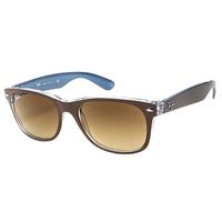 ray ban rb2132 new wayfarer bicolor sunglasses 618985