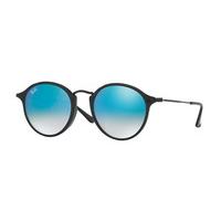 Ray-Ban RB2447F Round Fleck Asian Fit Sunglasses 901/4O