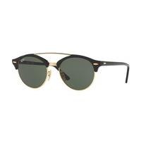 ray ban rb4346 clubround double bridge sunglasses 901