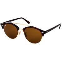 Ray-Ban RB4346 Clubround Double Bridge Sunglasses 990/33