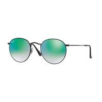 Ray-Ban RB3447 Round Flash Lenses Gradient Sunglasses 002/4J