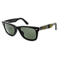 Ray-Ban RB2140F Original Wayfarer Urban Camouflage Asian Fit Sunglasses 1155