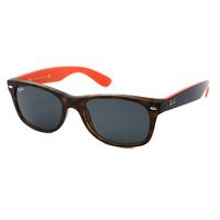 ray ban rb2132 new wayfarer bicolor sunglasses 6180r5