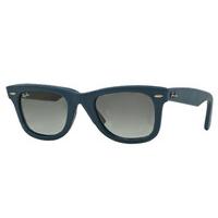 Ray-Ban RB2140QM Wayfarer Leather Sunglasses 116871