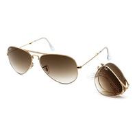 ray ban rb3479 aviator folding sunglasses 00151