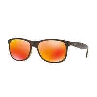 Ray-Ban RB4202F Andy Asian Fit Polarized Sunglasses 710/6S