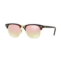 ray ban rb3016 clubmaster flash lenses gradient sunglasses 9907o