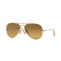 Ray-Ban RB3025 Aviator Large Metal Polarized Sunglasses 112/M2