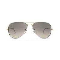 ray ban full colour aviator sunglasses