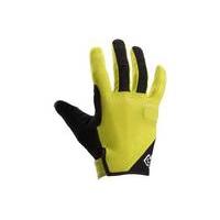 race face trigger glove yellow s