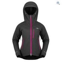 rab vapour rise womens softshell jacket size 16 colour deep grey