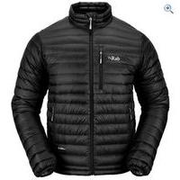 rab mens microlight jacket size xxl colour black