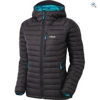 rab microlight alpine womens jacket size 14 colour black