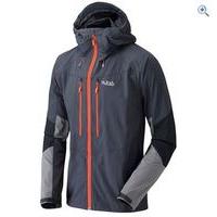 rab torque mens softshell jacket size xl colour grey and black