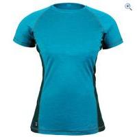 Rab MeCo 120 Short Sleeve Women\'s Tee - Size: 12 - Colour: Aqua Blue