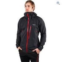 rab mens firewall jacket size xl colour black