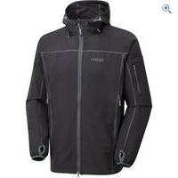 Rab Men\'s Caldera Softshell Jacket - Size: XXL - Colour: Anthracite Grey