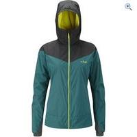 rab womens rampage jacket size 8 colour dark jade